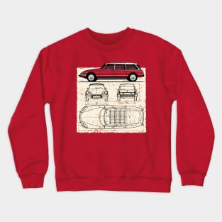 The coolest family car ever! Crewneck Sweatshirt